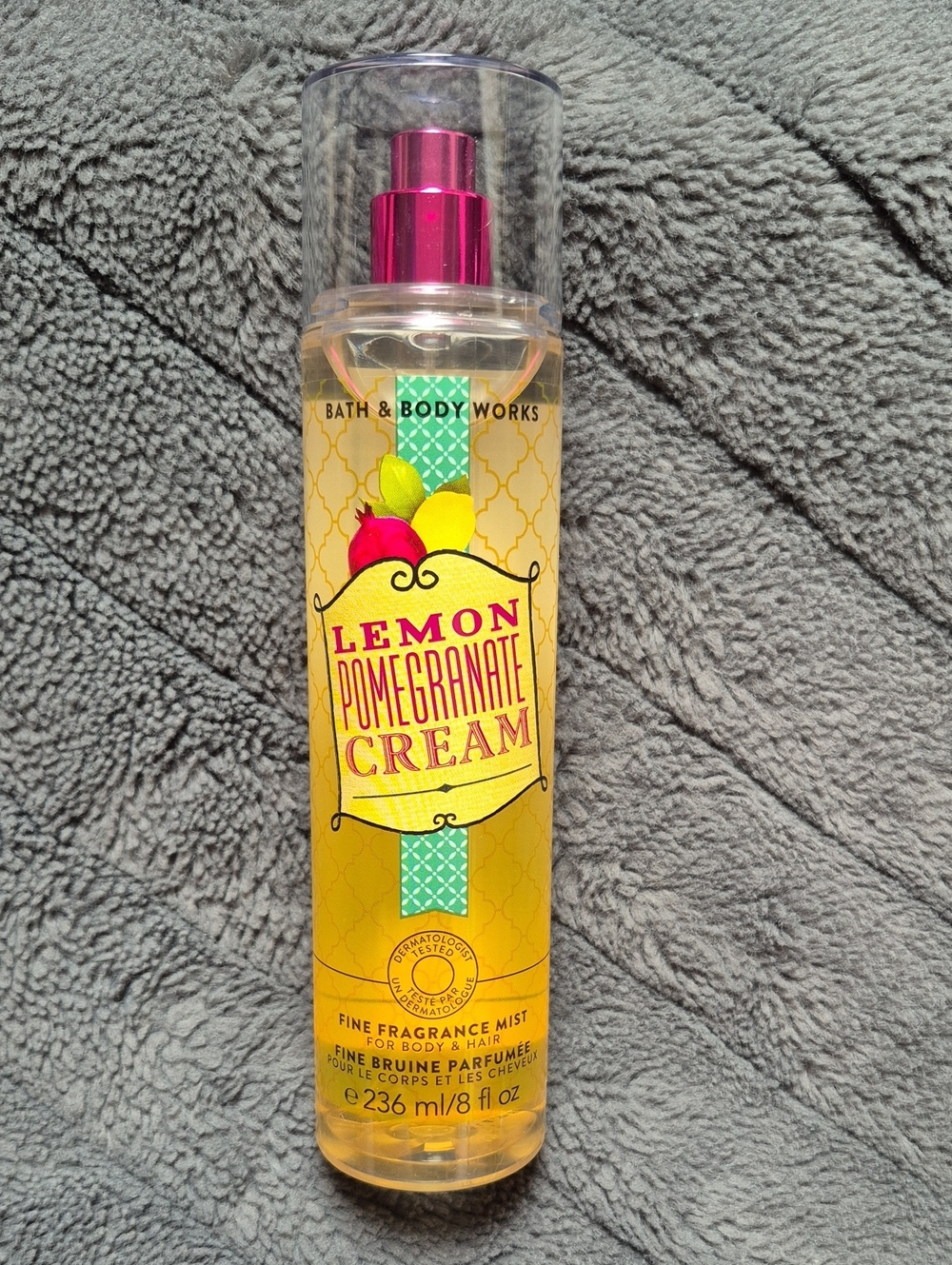 Lemon Pomegranate Cream Mist From Bath & Body Works, Brand New